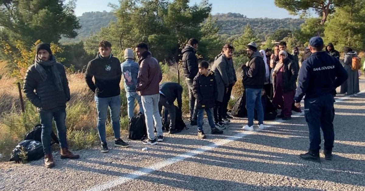 Edirne ve Çanakkale’de 48 kaçak göçmen yakalandı