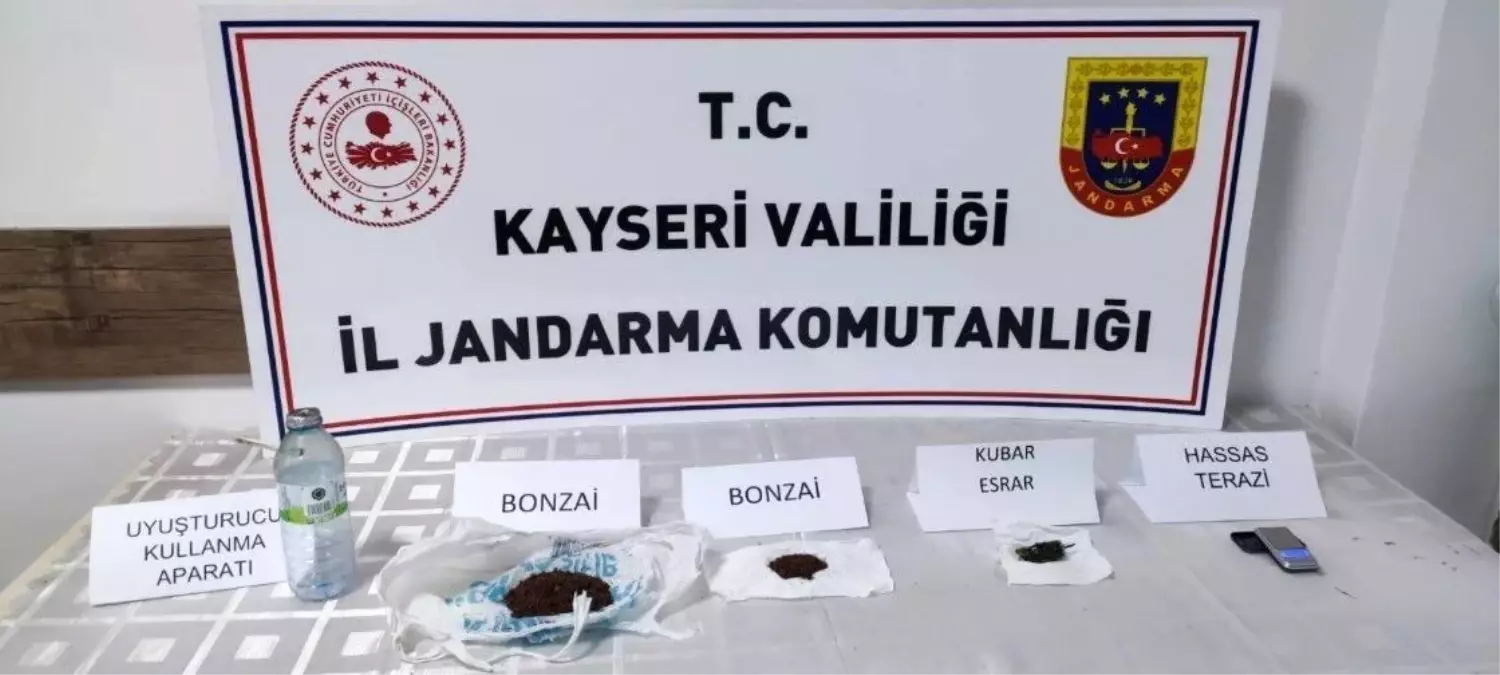 Kayseri’de Uyuşturucu Operasyonu