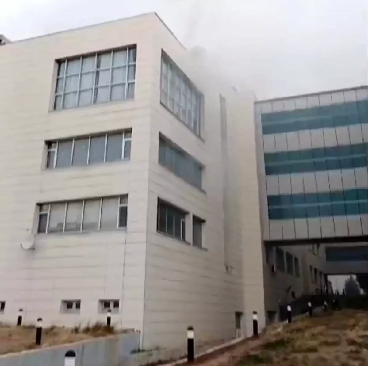 Kırklareli Üniversitesi’nde Yangın