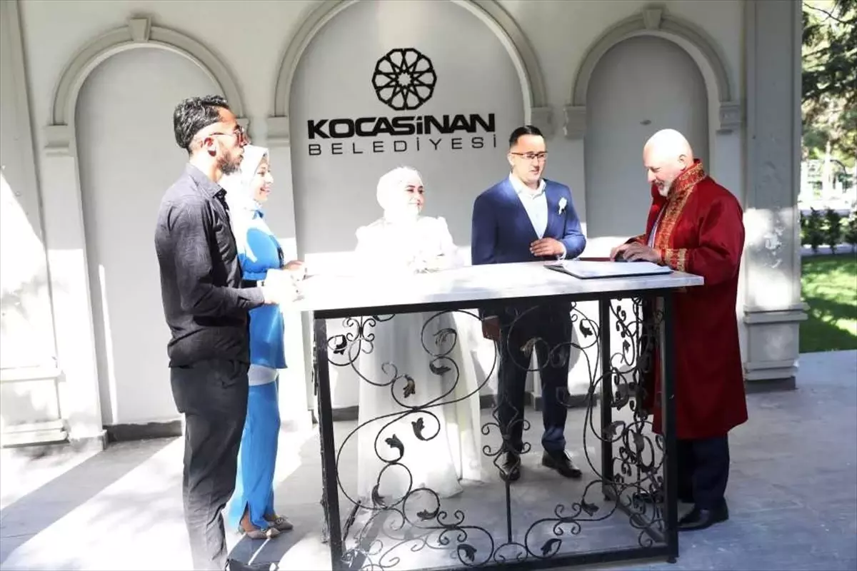 Kocasinan’da Modern Nikah Salonu Açıldı