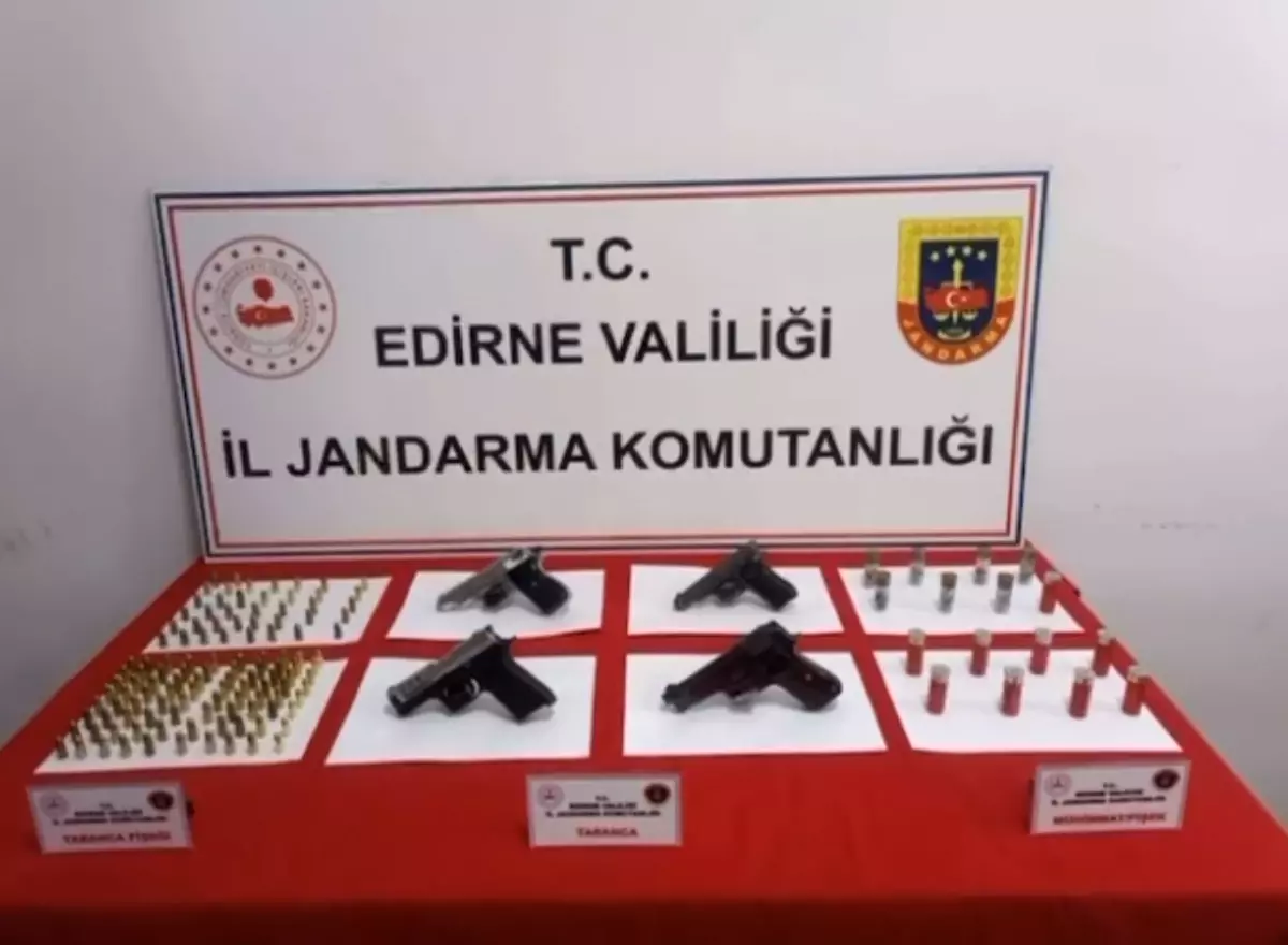 Edirne’de Suç Örgütüne Operasyon: 8 Gözaltı