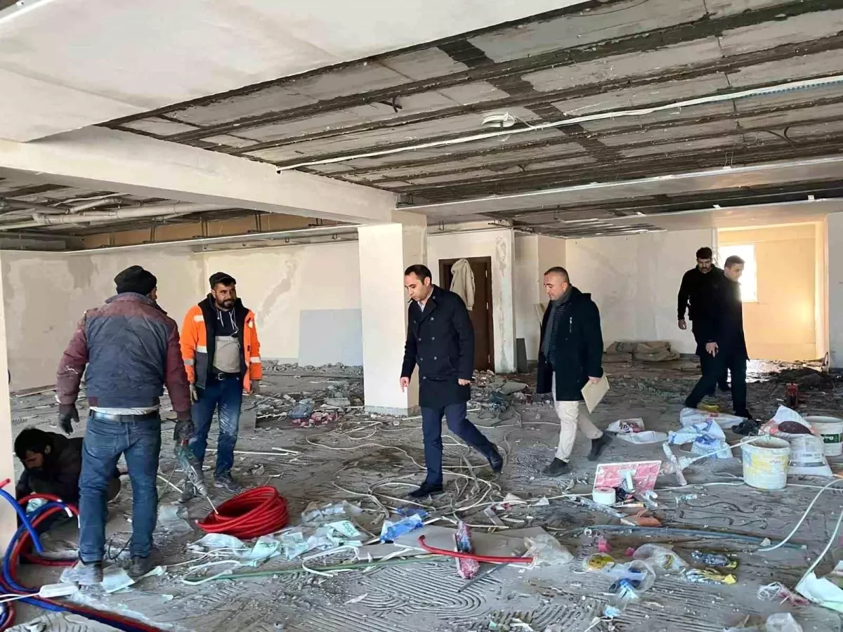 Besni Kütüphanesi Modernleşiyor