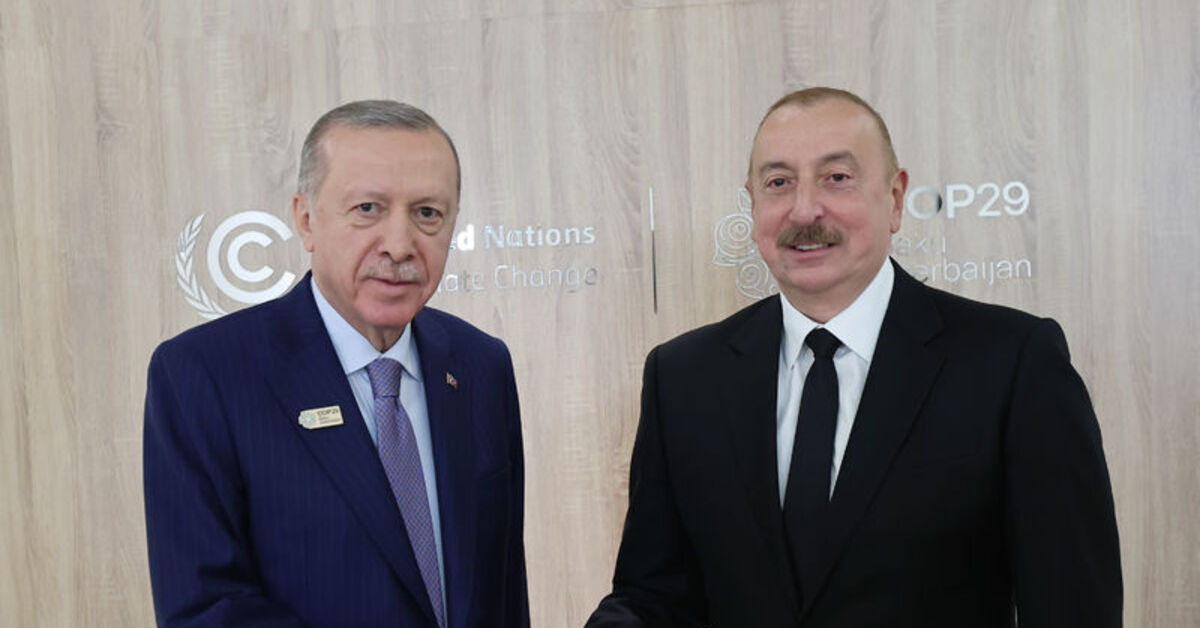 Cumhurbaşkanı Erdoğan, Aliyev ile görüştü