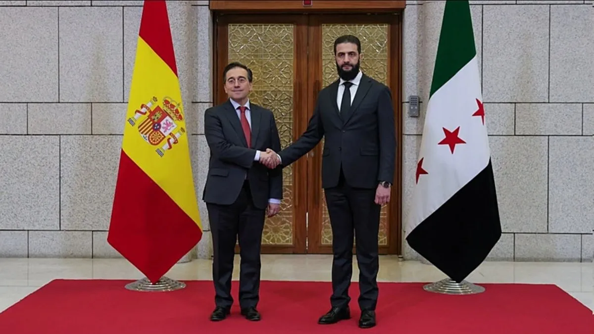 İspanya’dan yeni Suriye’ye ilk resmi ziyaret: Büyükelçilik yeniden açıldı
