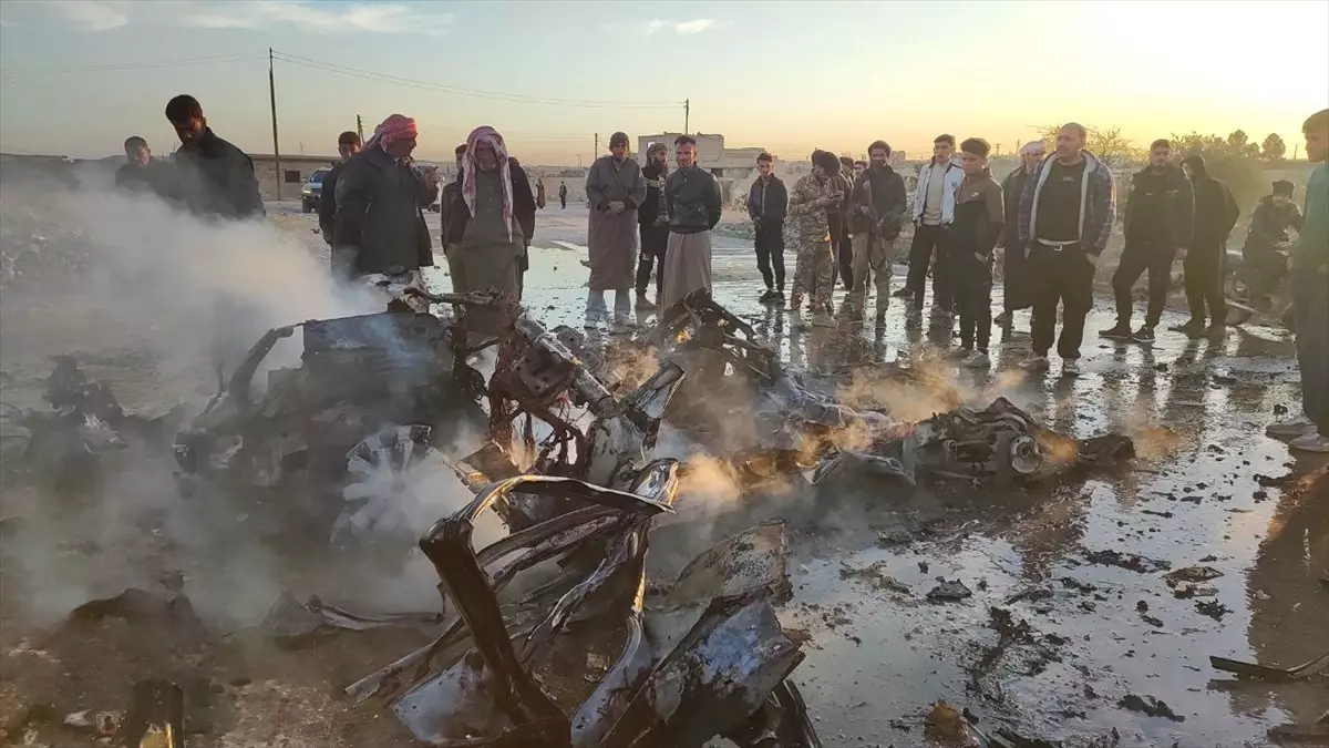 Münbiç’te Bombalı Araçla Saldırı: 2 Yaralı