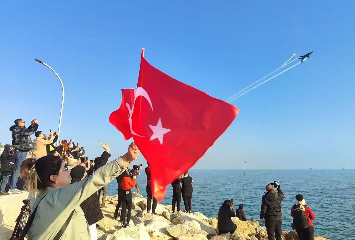 SOLOTÜRK’ten Mersin’in Kurtuluşu için Muhteşem Gösteri