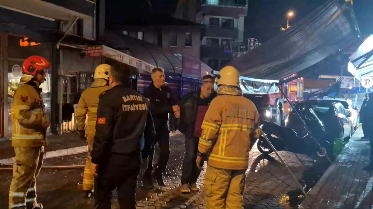 Bartın’da Intihar Girişimi ve Yangın