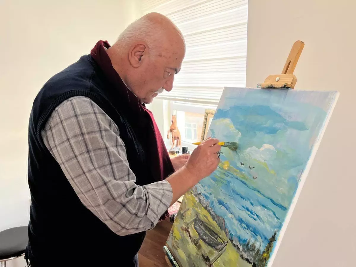 Depremin İkinci Yıl Dönümünde Ressam Mustafa Hamiş’in Yaşadıkları