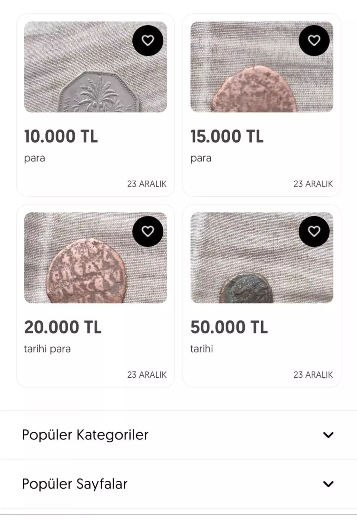 İznik’ten 2000 Yıllık Sikkeler Satışta!