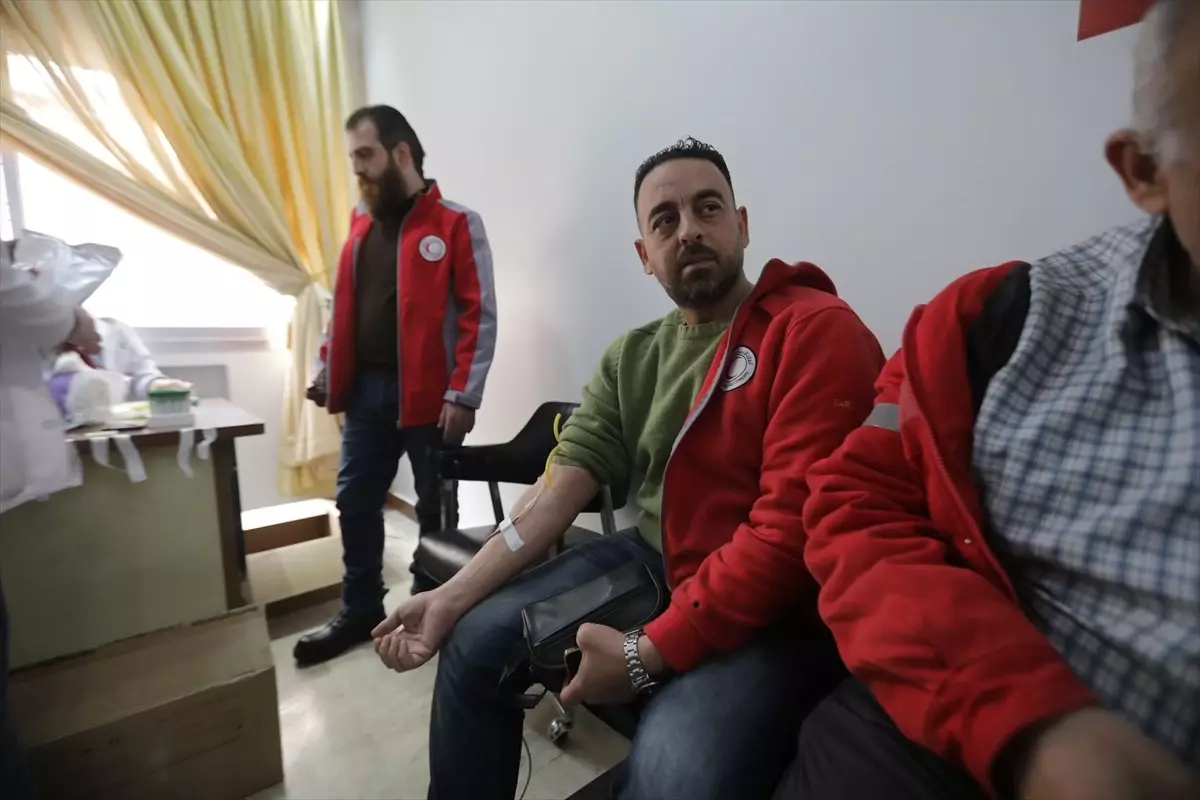 Suriye Kızılayı’ndan Kan Bağışı Kampanyası