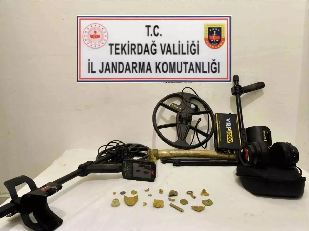 Tekirdağ’da Tarihi Eser Operasyonu