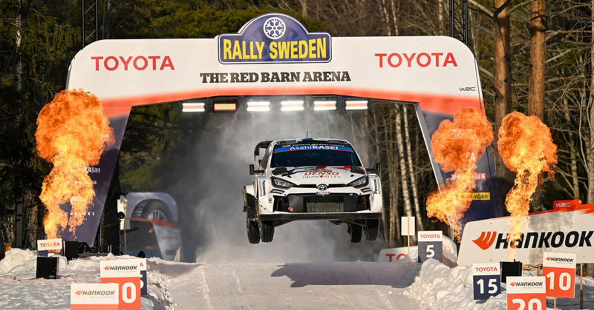 Toyota, İsveç Rallisi’nde birinci oldu