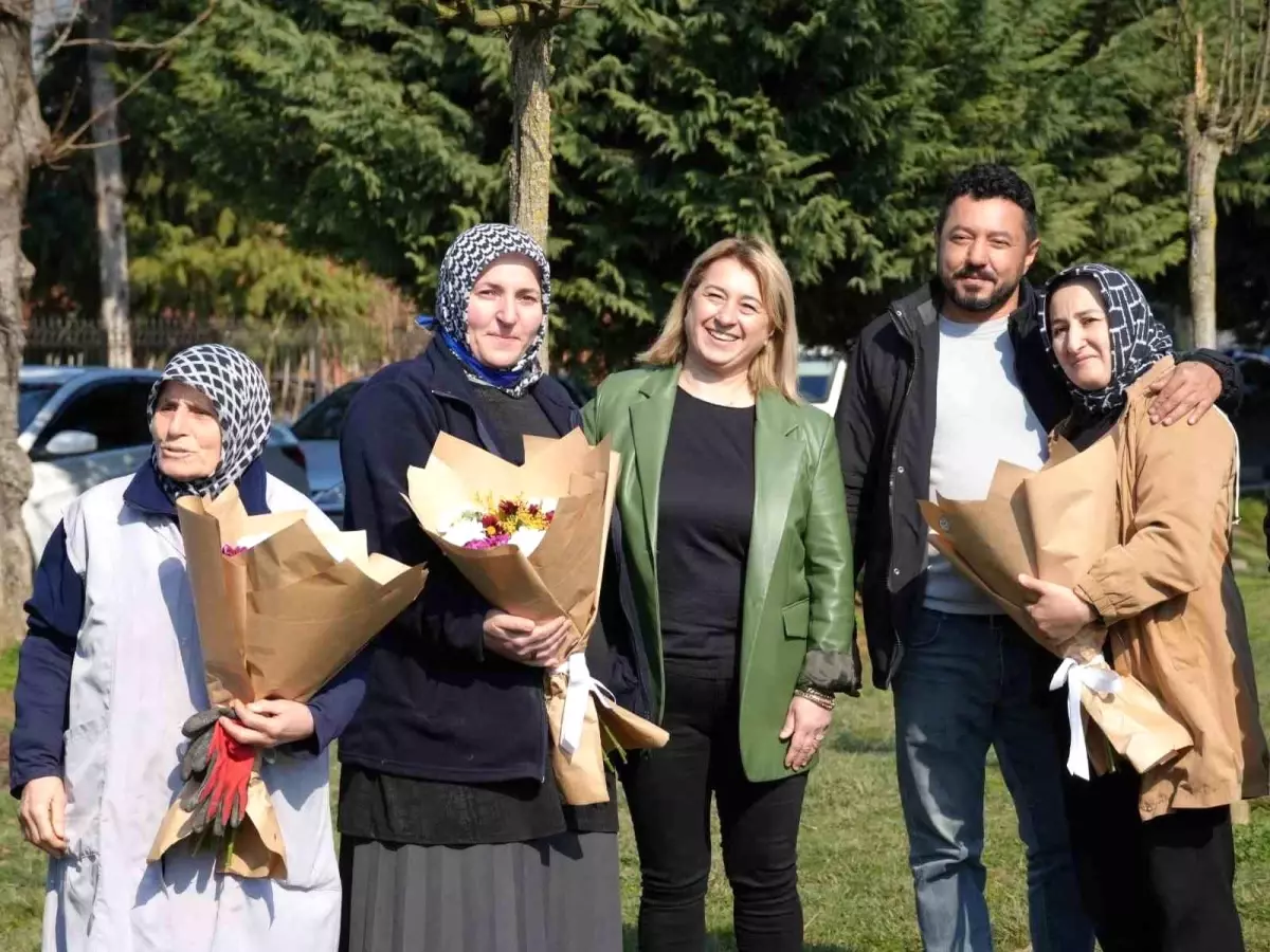 Düzce Belediyesi’nden Kadınlar Günü’ne Özel Duygu Dolu Sürpriz