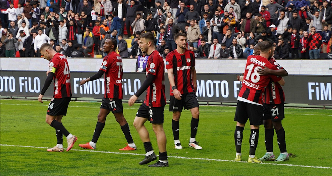 Gaziantep 2 golle döndü