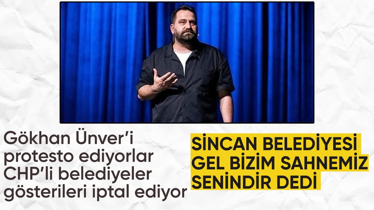 Sincan Belediyesi, Gökhan Ünver’e kapılarını açtı