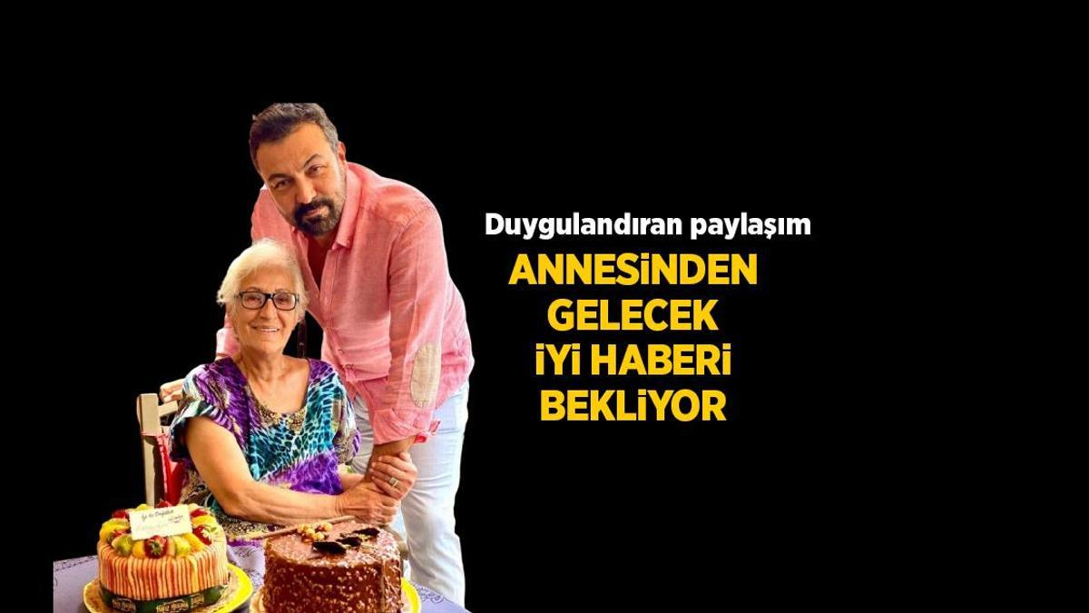 Annesinden gelecek iyi haberi bekliyor! Saruhan Hünel’den duygulandıran paylaşım